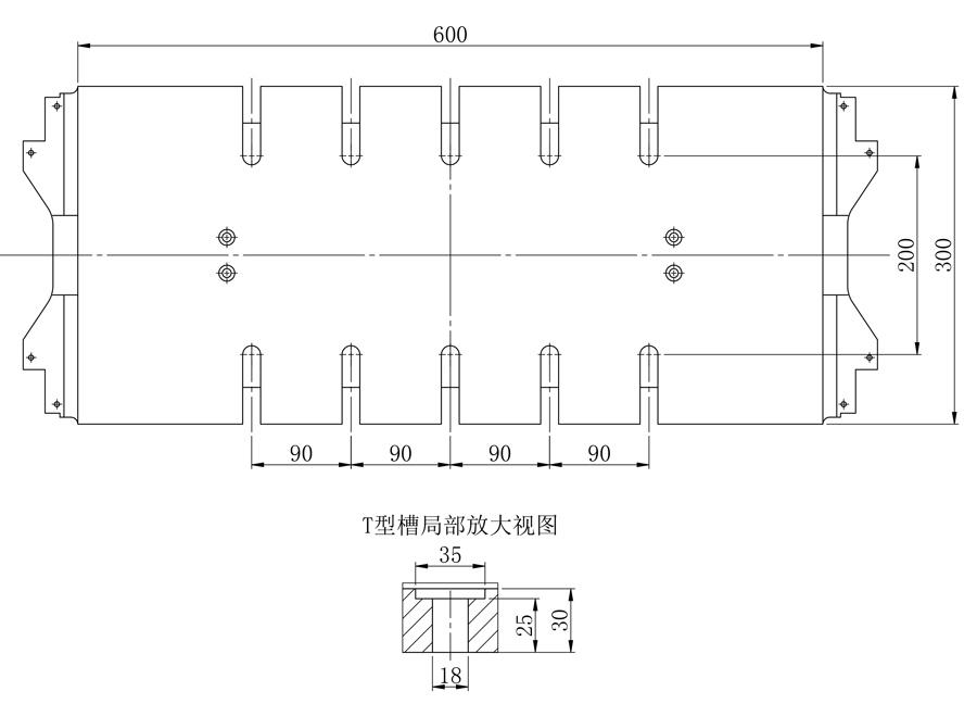 30吨肘节式高速冲床结构